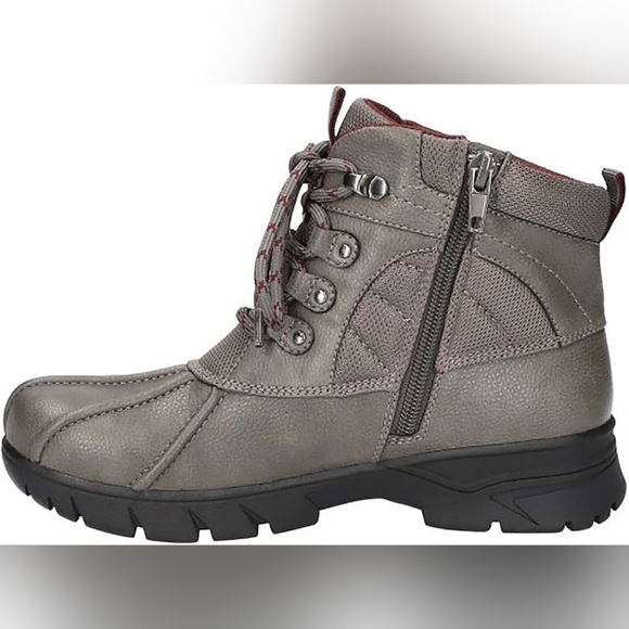 Easy Street Stormy Womens Boot 9 M Gray Pebble/Nylon main image 4